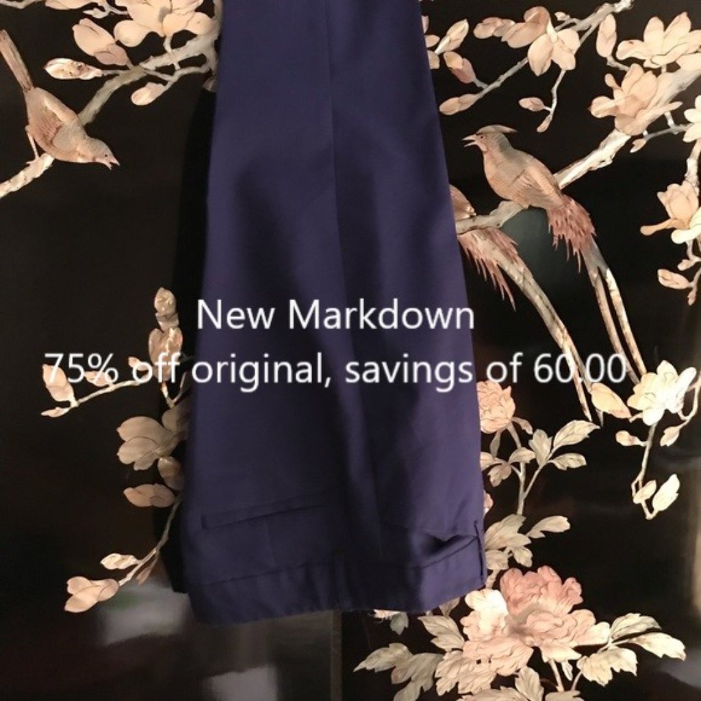 *New Markdown, 75% Off